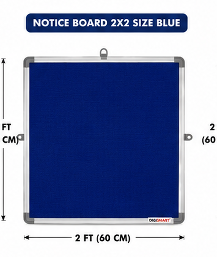 NOTICE BOARD BLUE 