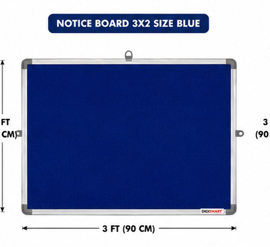 NOTICE BOARD BLUE 