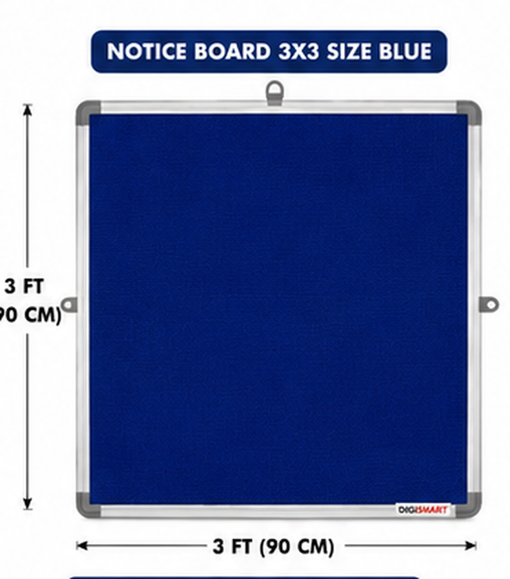 NOTICE BOARD BLUE 