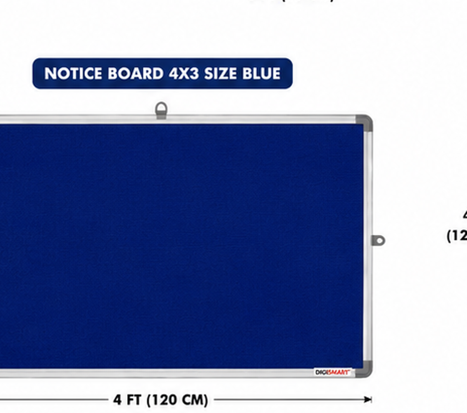 NOTICE BOARD BLUE 