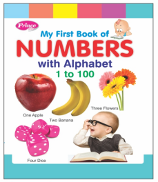 Kamal Pre-Primray School books of Numbers 1 to 100 With Alphabet | Smart Books For Smart Kids | Pack of 1