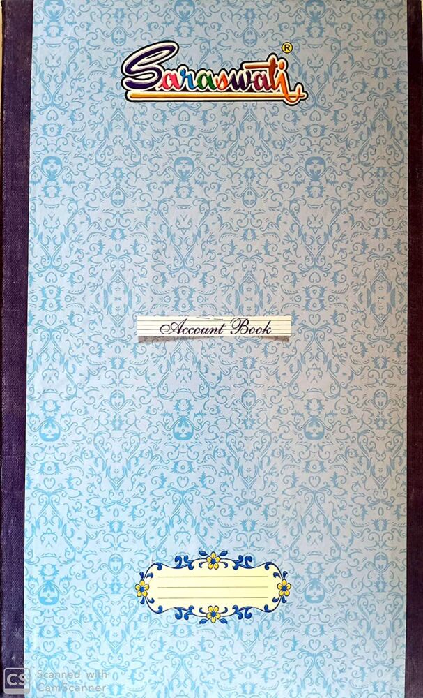 Saraswati Account Muster Roll Register No. 26 (Size-25cm x 35cm)