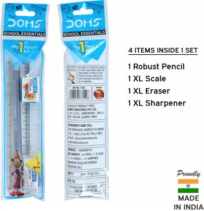 DOMS School Essentials Series My 1st Pencil Kit - Art Kit for Students & Gifting