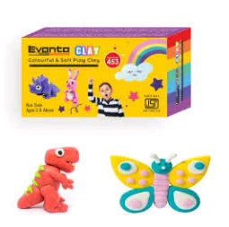 407 EVANTA PLAY DOUGH CLAY (PASTEL)