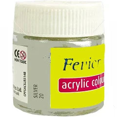 Fevicryl Acrylic Colour Silver Powder 5 gm No-20