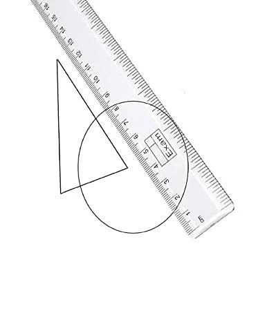 AJANTA PLAIN RULER 30 CM