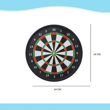 Kirat MagnoDart with Safe Precision Darts PremiumQuality for Home and Office 14by14 Dart Board Game