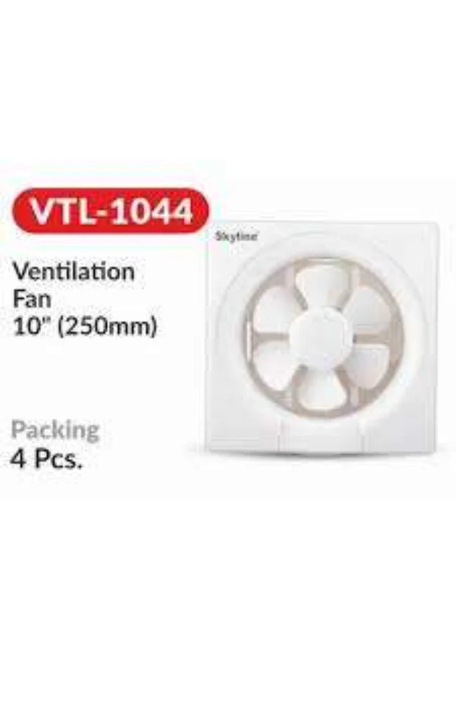 Skyline Ventilation Fan VTL-1044 | 10 Inch (250 mm) | High Speed Exhaust Fan for Kitchen & Bathroom