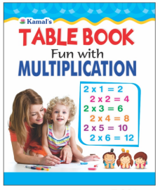 Kamal Table Book Fun With Multiplication | Smart Books For Smart Kids | Pack of 1