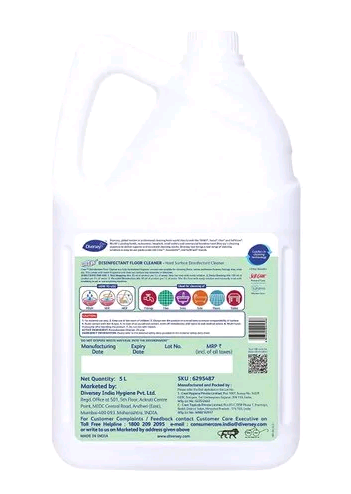 Diversey Crew Disinfectant Floor Cleaner Neem Fragrance 5 Litre - Scoffco