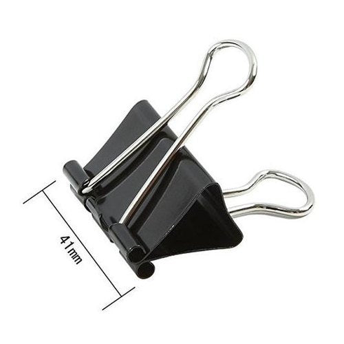 Amkay Binder Clip 41mm(Pack of 12 pcs) - Scoffco