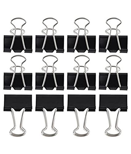 Amkay Binder Clip 19mm(Pack of 12 pcs)