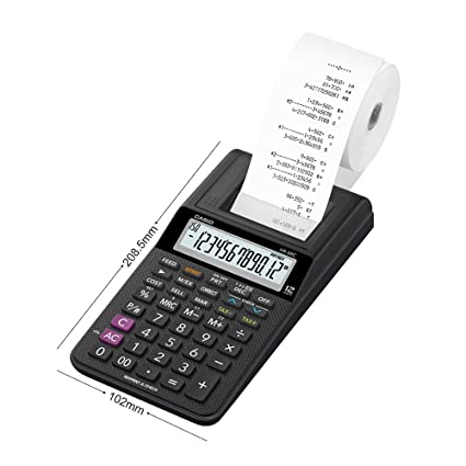 Casio Printing Calculator Mini Desk Type HR-8RC