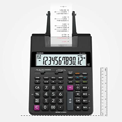 Casio Printing Calculator Desktop Type HR-100RC