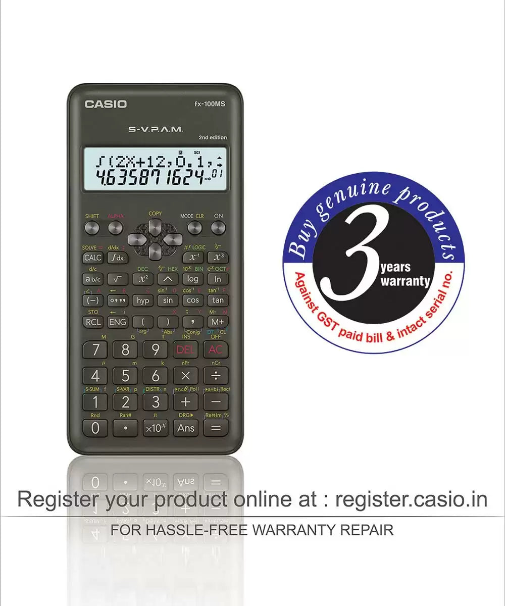 Casio Scientific Calculator Fx-100MS