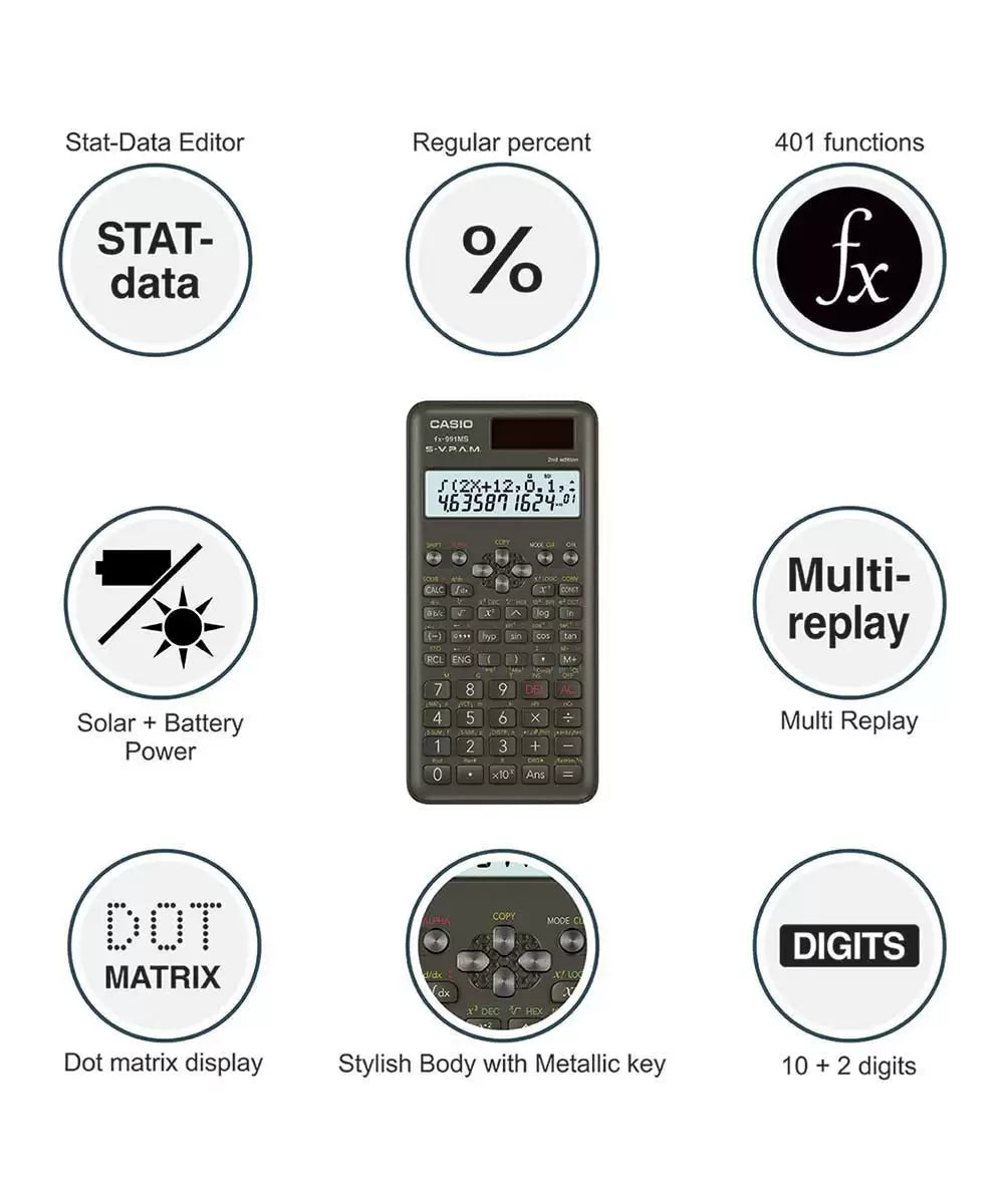 Casio Scientific Calculator Fx-991MS