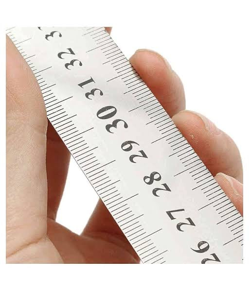 Evanta ruler super stainless steel 30cm - Scoffco