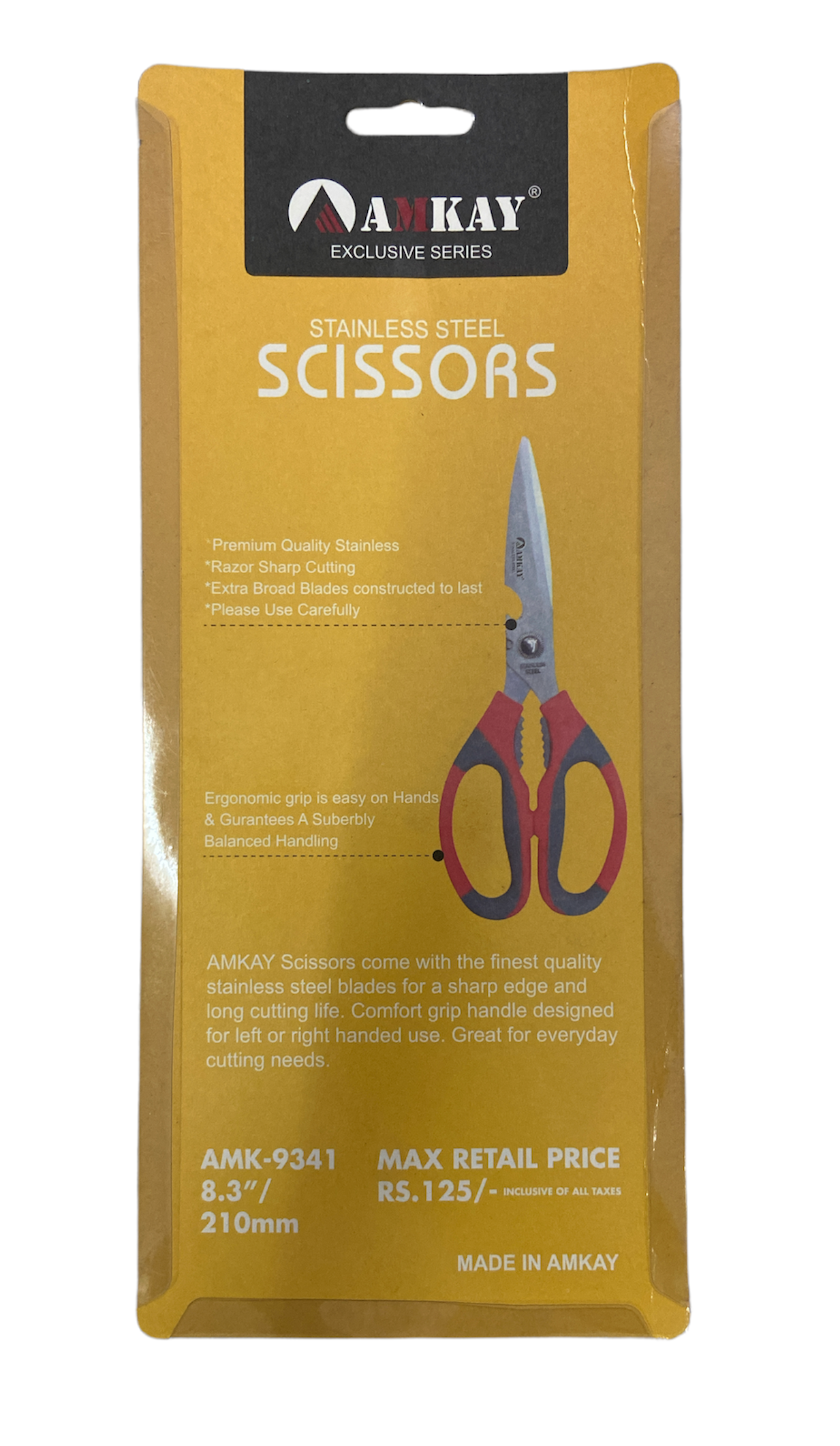 Amkay Scissor 9341, 8.3 Inch - Scoffco