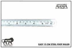 Ajanta Easy Foot ruler stainless steel 15cm - Scoffco