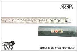 Ajanta Elora Ruler Stainless Steel 30cm - Scoffco