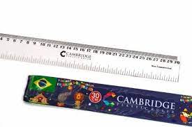 Ajanta Cambridge Plastic Scale/Ruler 30cm - Scoffco