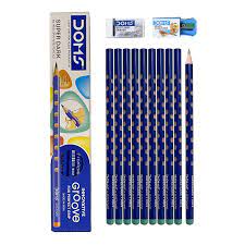 DOMS GROOVE PENCIL 10 PCS PACK - Scoffco