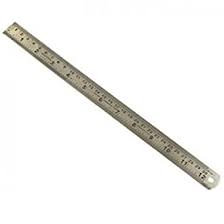 Ajanta Jaxson ruler stainless steel 30cm - Scoffco