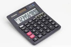 Casio MJ-100D 150 Steps Check and Correct Desktop Calculator with Bigger Screen/Keys (12 Digit), Black - Scoffco